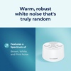 image:imageAdaptive Sound Technologies Lectro Sound 2 White Noise Machine White  NonLooping Warm White Noise for Soothing Sleep a Simple Machine for Nursery or Bedroom Made for All Ages