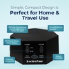 image:imageAdaptive Sound Technologies LectroFan Classic Sound Machine Black  Soothing Sound Machine for Sleep with a Builtin Sleep Timer NonLooping Sounds Speech Privacy and Compact DesignBlack