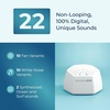 image:imageAdaptive Sound Technologies LectroFan EVO Sound Machine Charcoal  NonLooping Sound Machine for Sleep with Soothing Noise Convenient Sleep Timer Lightweight Build USB PoweredWhite