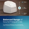 image:imageAdaptive Sound Technologies LectroFan EVO Sound Machine Charcoal  NonLooping Sound Machine for Sleep with Soothing Noise Convenient Sleep Timer Lightweight Build USB PoweredWhite