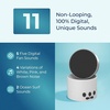 image:imageAdaptive Sound Technologies LectroFan Micro 2 White Noise Machine Black  Portable Bluetooth Speaker and White Noise Machine a Compact Sound Machine for Travel with 11 NonLooping SoundsWhite