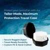 image:imageAdaptive Sound Technologies LectroFan Travel Case for Sound Machine  Carrying Case for Sound Machine with a Clamshell Design Silicon Rubber Build ImpactResistant and Zip Closure