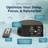 image:imageAdaptive Sound Technologies Sound  Sleep SE White Noise Machine White  White Noise Machine for Focus Support with a Convenient Sleep Timer Builtin Headphone Jack and Precision Volume SettingsAquarius