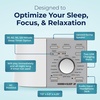 image:imageAdaptive Sound Technologies Sound  Sleep SE White Noise Machine White  White Noise Machine for Focus Support with a Convenient Sleep Timer Builtin Headphone Jack and Precision Volume SettingsSoundSleep SE