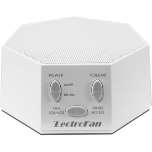 image:imageAdaptive Sound Technologies LectroFan Classic Sound Machine White  Soothing Sound Machine for Sleep with a Builtin Sleep Timer NonLooping Sounds Speech Privacy and Compact DesignClassicWhiteFFP